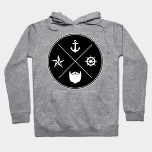 Beard Sailor Seal Hoodie